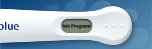 pregnancy test, baby at 40, clearblue pregnancy test